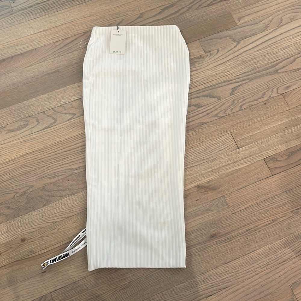 White Long Skirt from Mistress Rocks
